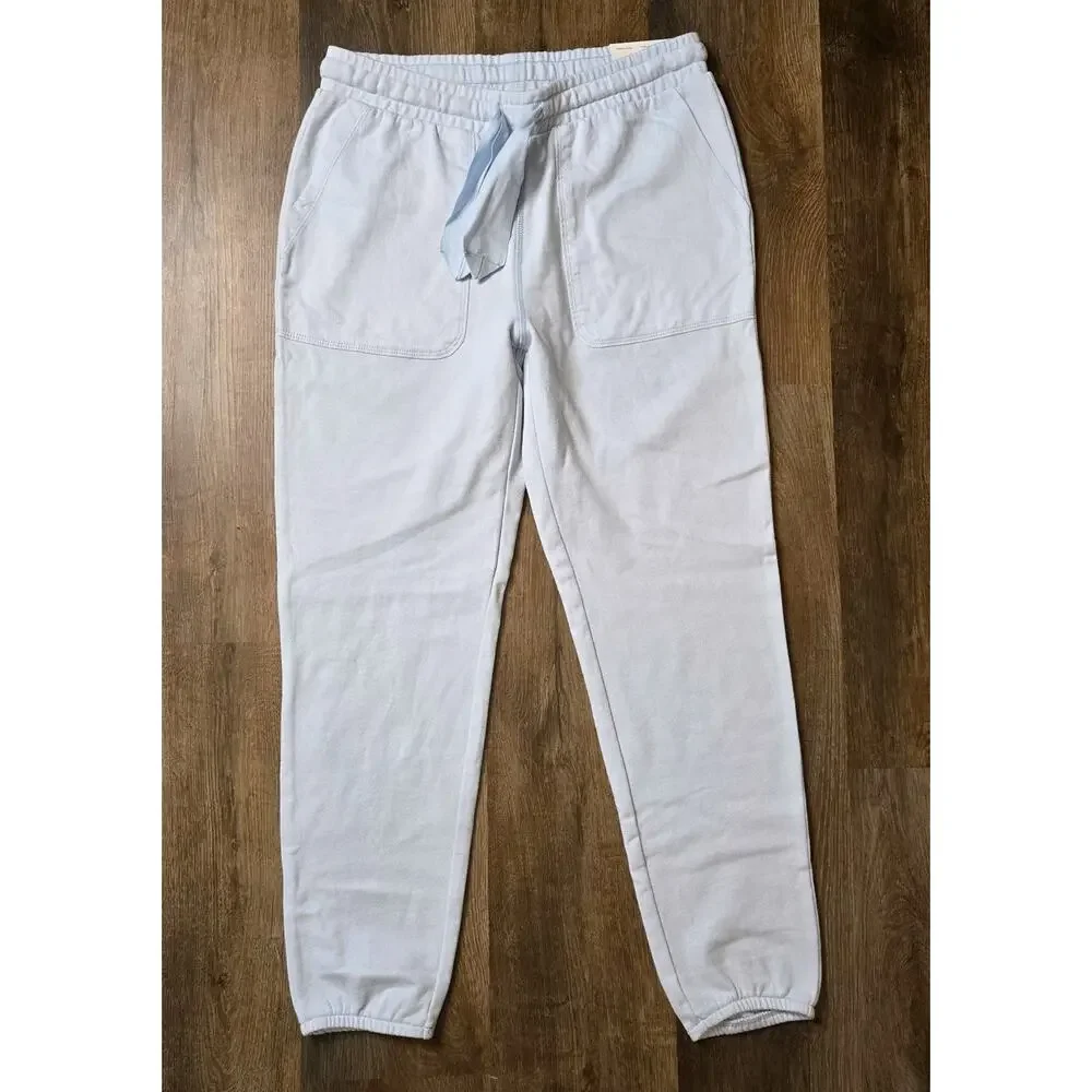 NWT American Eagle Women's Low Rise Tomgirl Jogger Light/Powder Blue Size Small - Picture 3 of 9